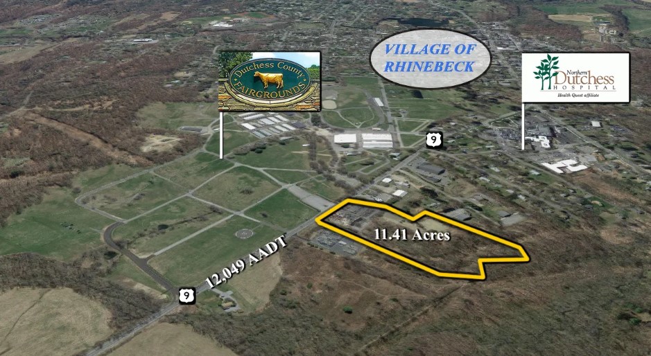 Rhinebeck; Dutchess County Fair Grounds Area, 11 Acres